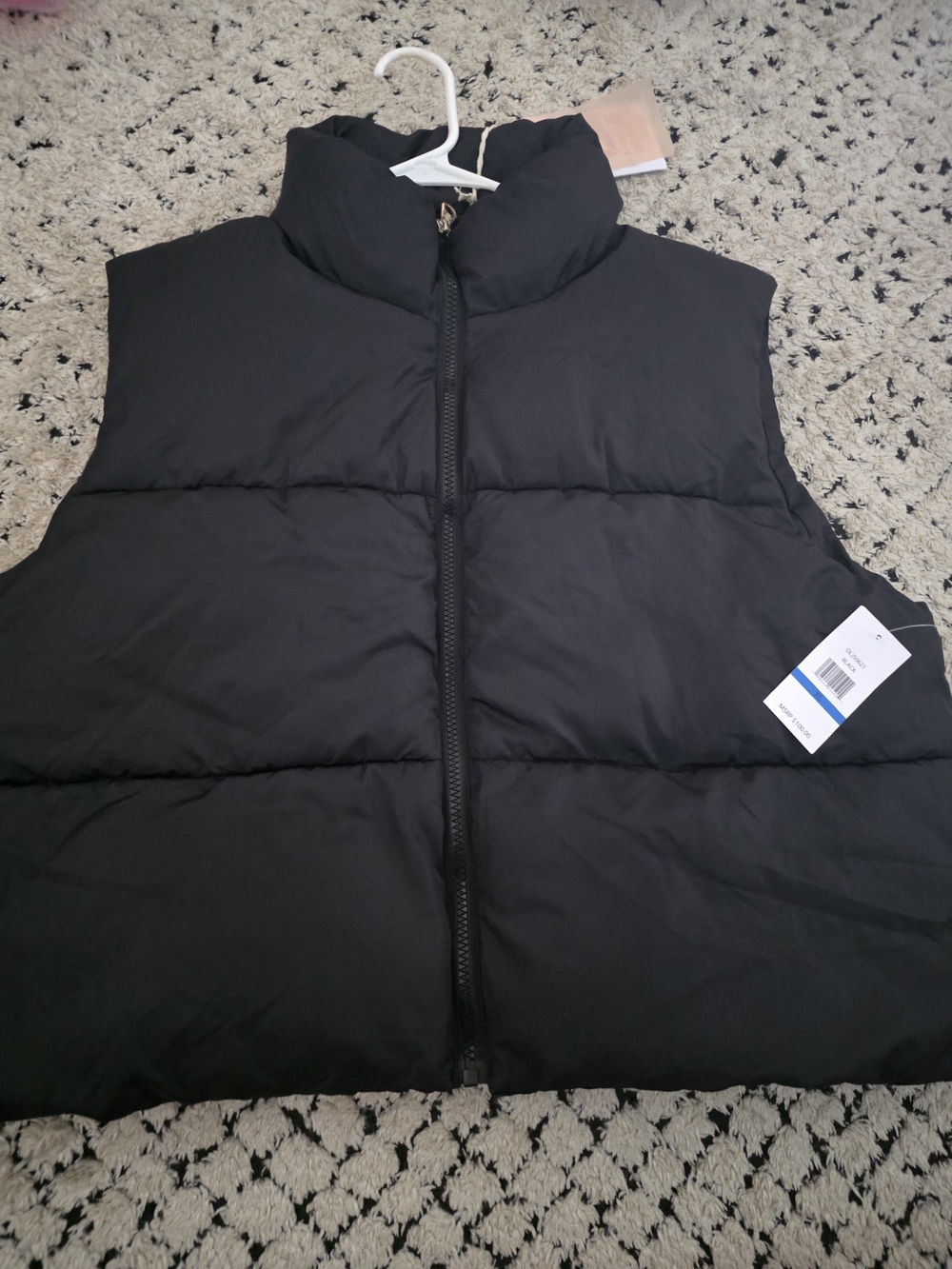 Jessica Simpson Black Puffer Vest - Sleeveless Insulated Layer